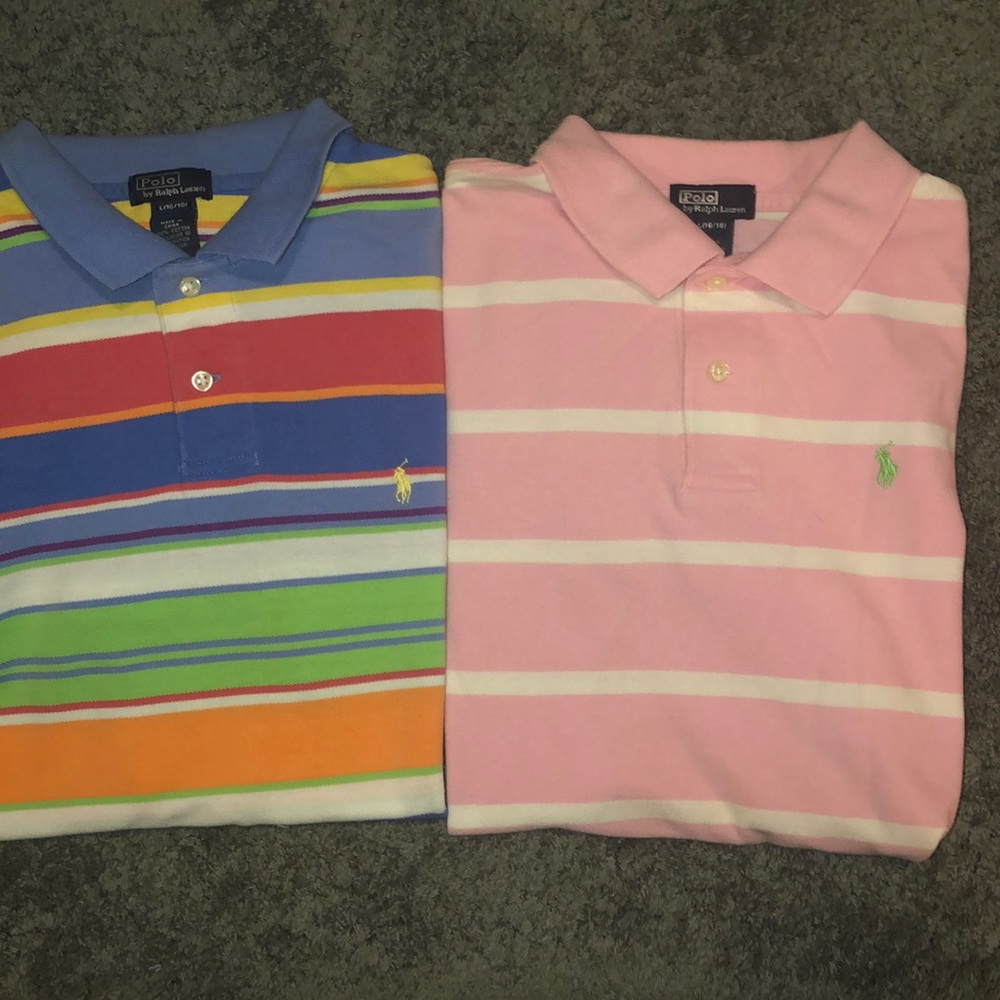 Boys Large 16/18 Polo shirts